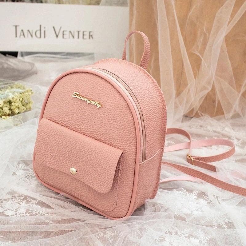 Mini Kinder Leder Rucksack
