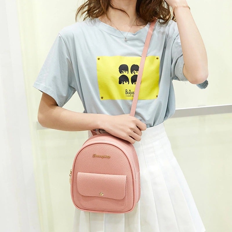 Mini Kinder Leder Rucksack