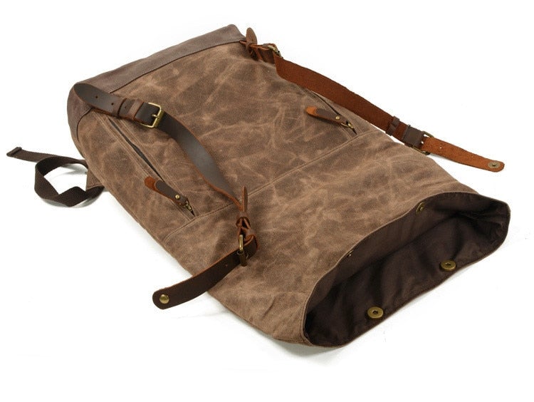 Jahrgang Rolltop Rucksack