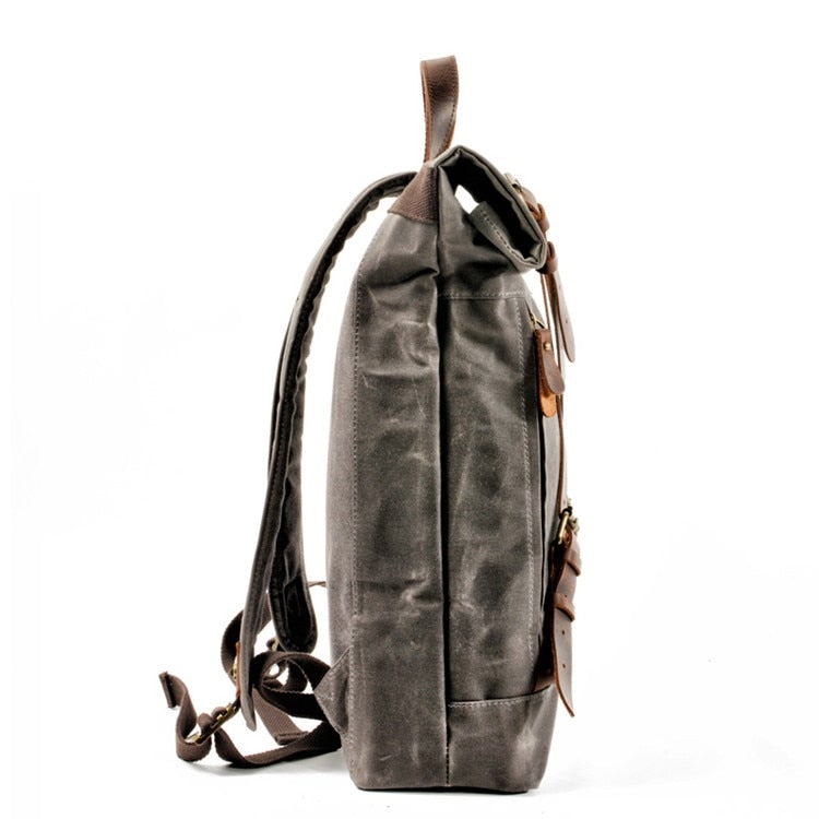 Jahrgang Rolltop Rucksack
