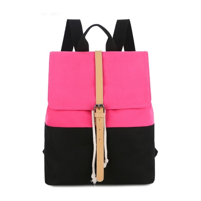 Damen Rucksack Zeichenfolge Stil
