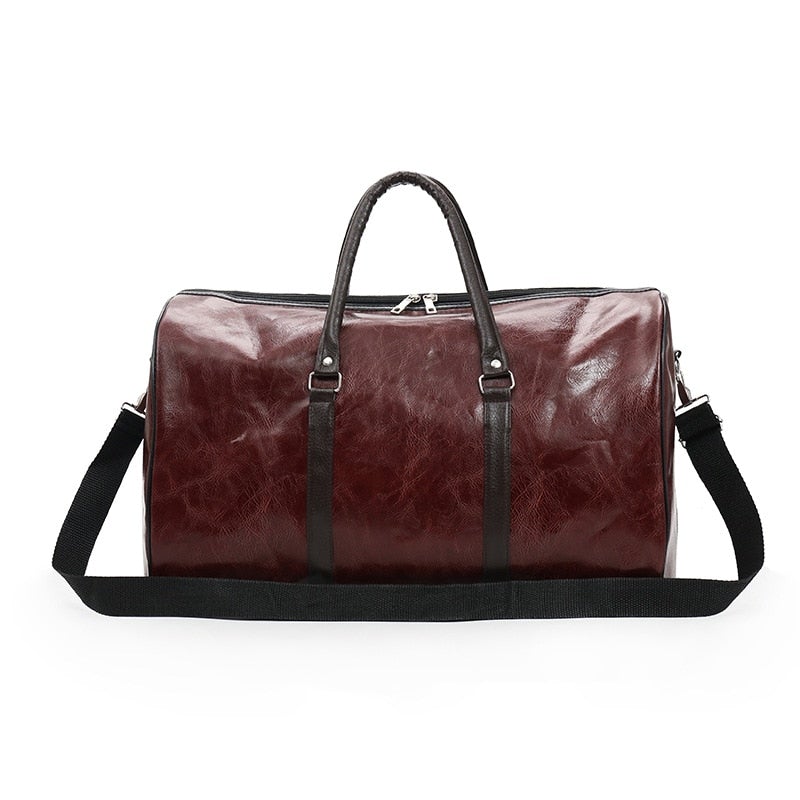 Leder Wochenende Tasche