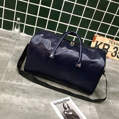 Leder Wochenende Tasche