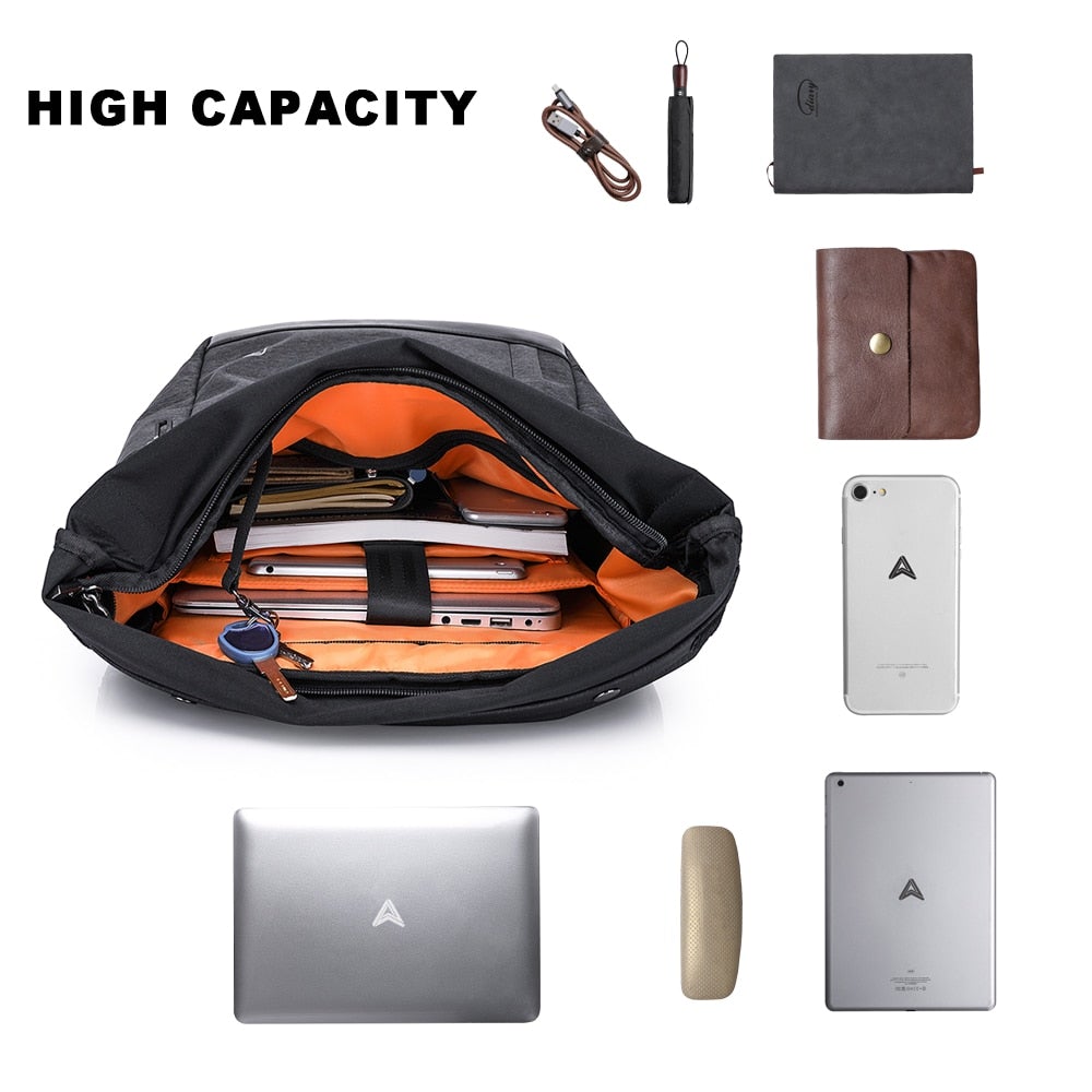 Rolltop Männer Laptop Rucksack